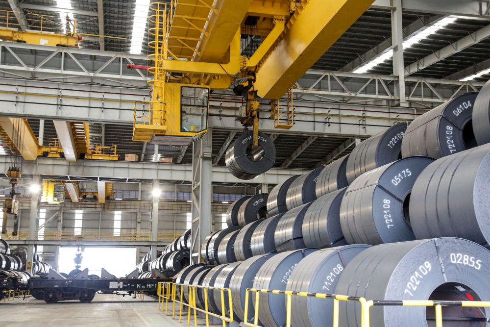 Hoa Phat exporte 35 000 tonnes de bobines laminées à chaud en Europe